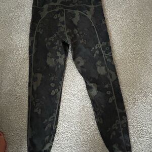 Stride pocket performance leggings XL CAMO